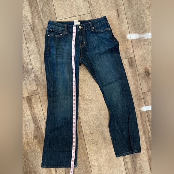 Gap Womens Size 8/29 Medium Wash Low Rise Curvy Flare Flap Pocket Denim Jeans - Picture 5 of 6